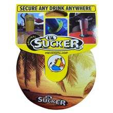 Load image into Gallery viewer, Lil Sucker - FIRE SUNSET STYLE SUCTION DRINK HOLDER GREAT FOR OUTDOORS