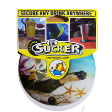 Load image into Gallery viewer, Lil Sucker - BEACH BUBBLY STYLE SUCTION DRINK HOLDER GREAT FOR OUTDOOR