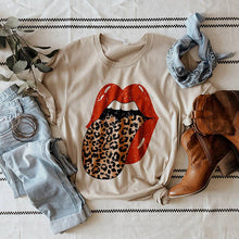 Load image into Gallery viewer, Leopard Rocker T-shirt