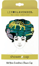 Load image into Gallery viewer, Lemon Lavender Shower Cap