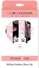 Load image into Gallery viewer, Lemon Lavender Shower Cap