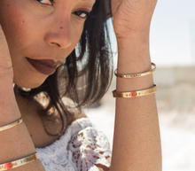 Load image into Gallery viewer, GIRL BOSS Skinny Cuff Adjustable Bracelet