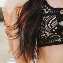 Load image into Gallery viewer, HOT MESS Skinny Cuff Adjustable Bracelet