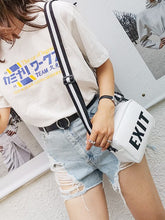 Load image into Gallery viewer, Graphic Crossbody Bag-White
