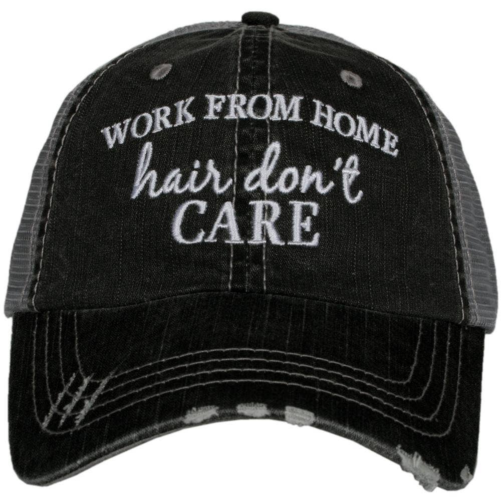 Work From Home Hair Don't Care  Women's Trucker Hat