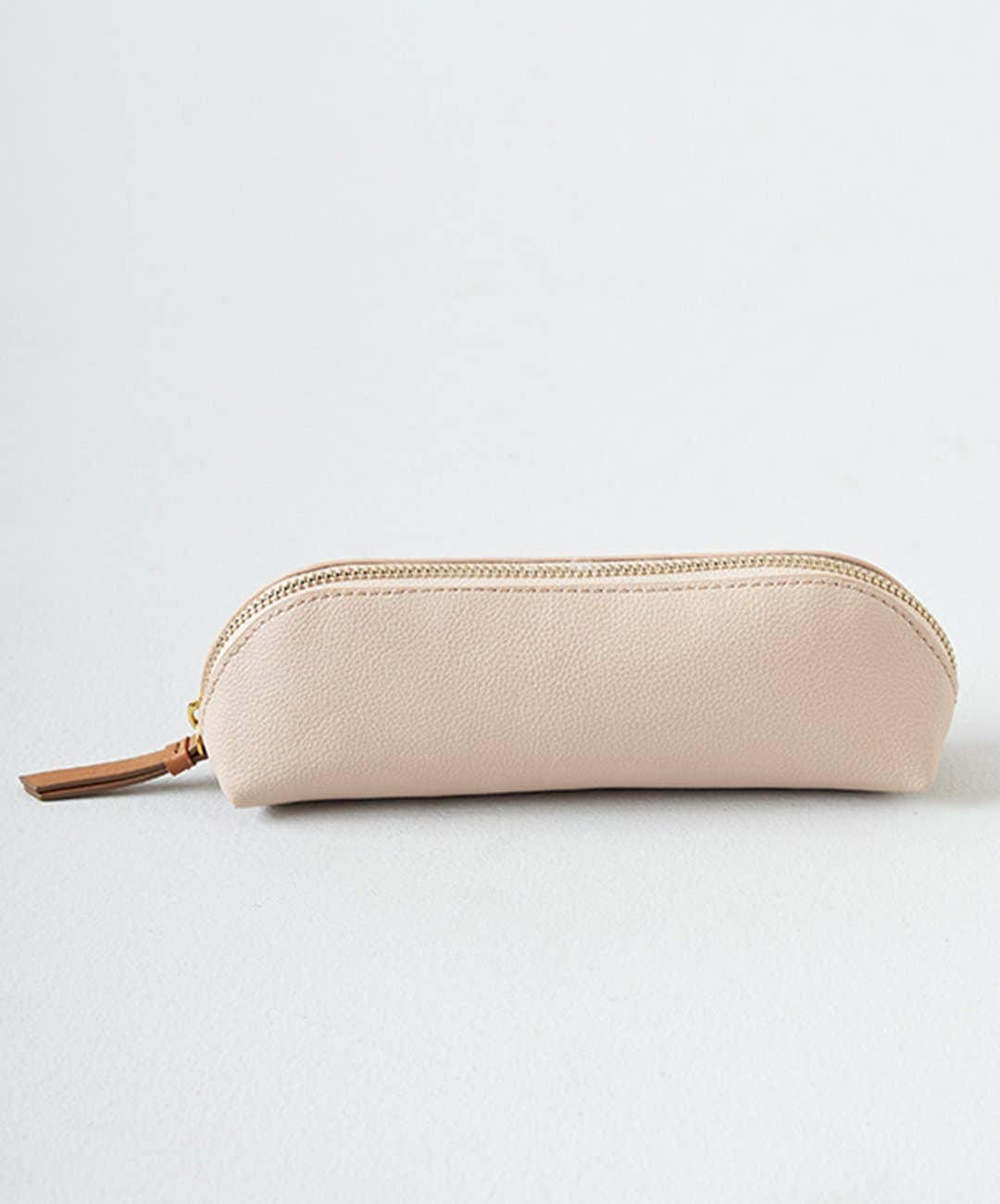 Vegan Leather Cosmetic/Pencil Case - Blush