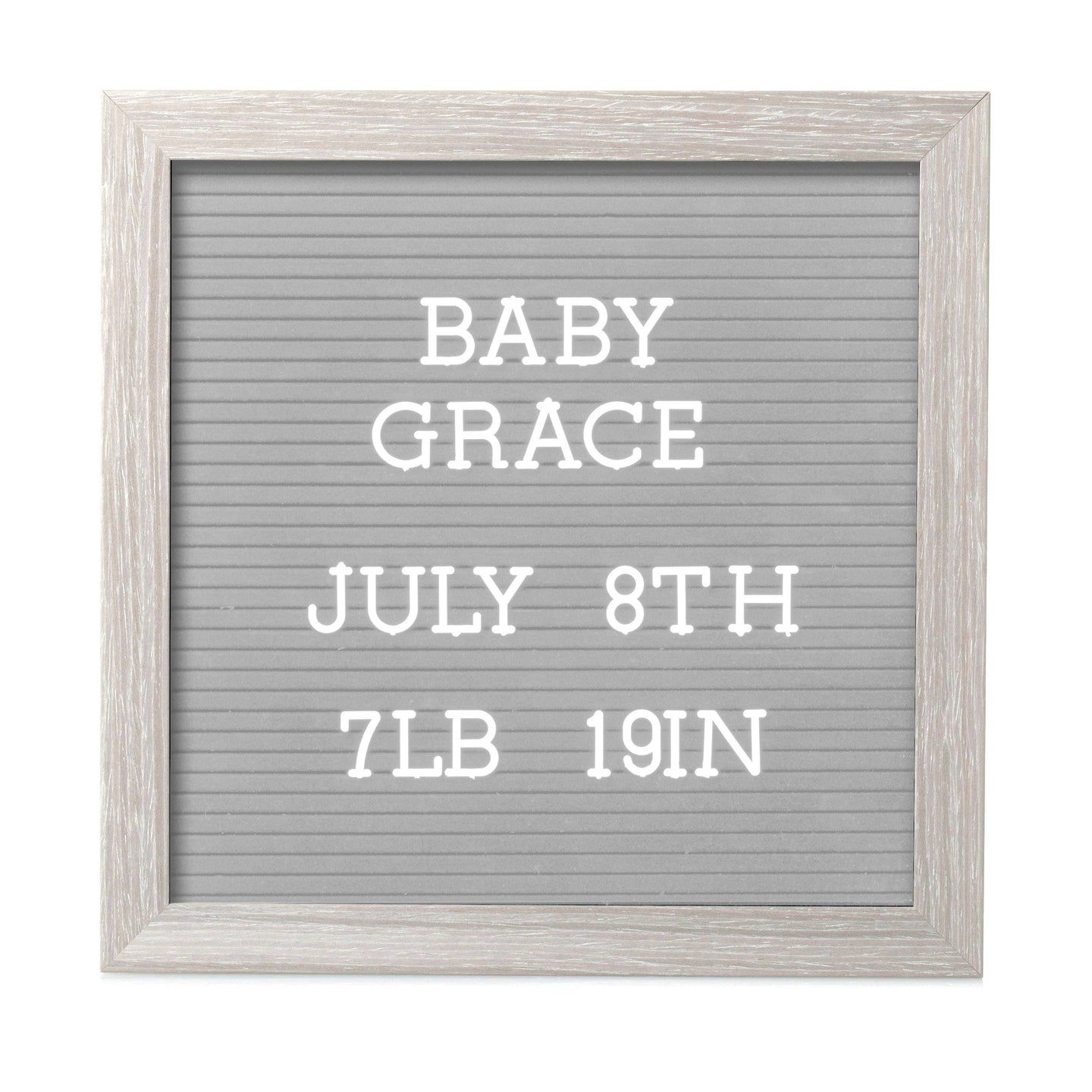 Light Grey Letterboard Set